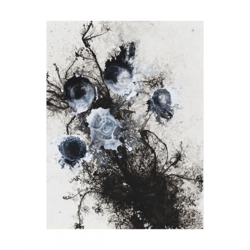Untitled 2013 ca 40x30 cm acrylic and ink on paper